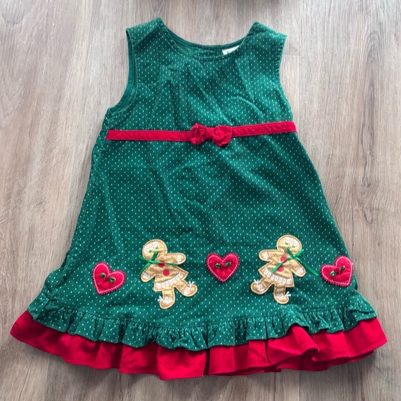 Rare Too Other - Vintage Corduroy Christmas Dress